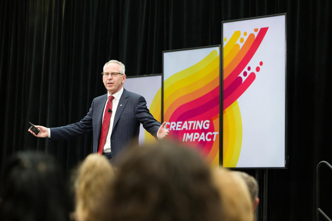 University of Calgary President Ed McCauley