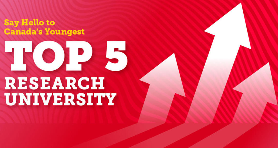 UCalgary named a top 5 research university for the first time