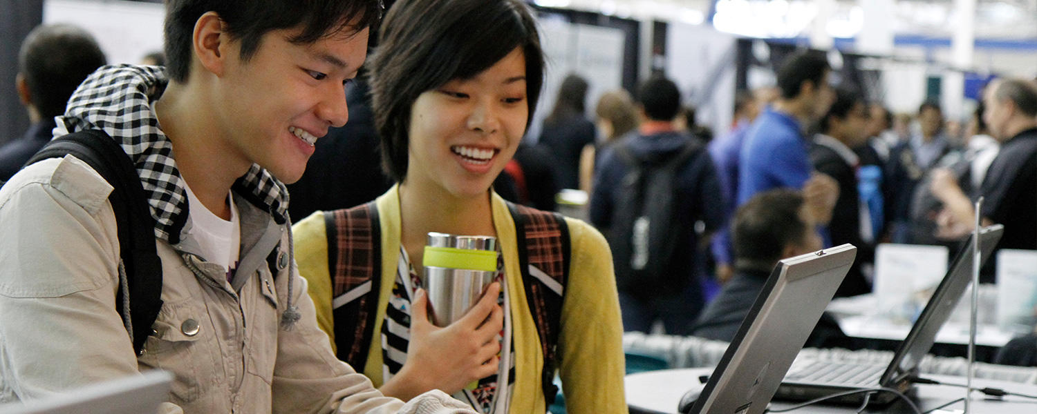 Students at Career Fair